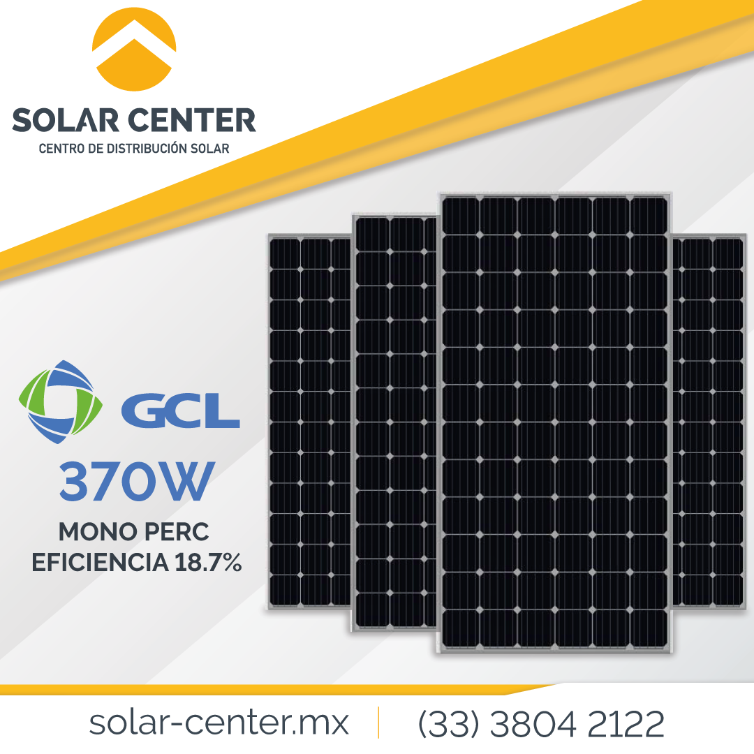 Solar Center - Cotiza nuestro panel GCL 370W, tenemos stock disponible ...
