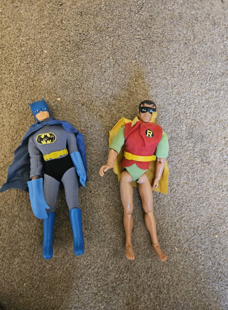 1974年　当時物　Mego社　　バットマン&ロビン　フィギュア 1974年 当時物 Mego社 バットマン&ロビン フィギュア I have found