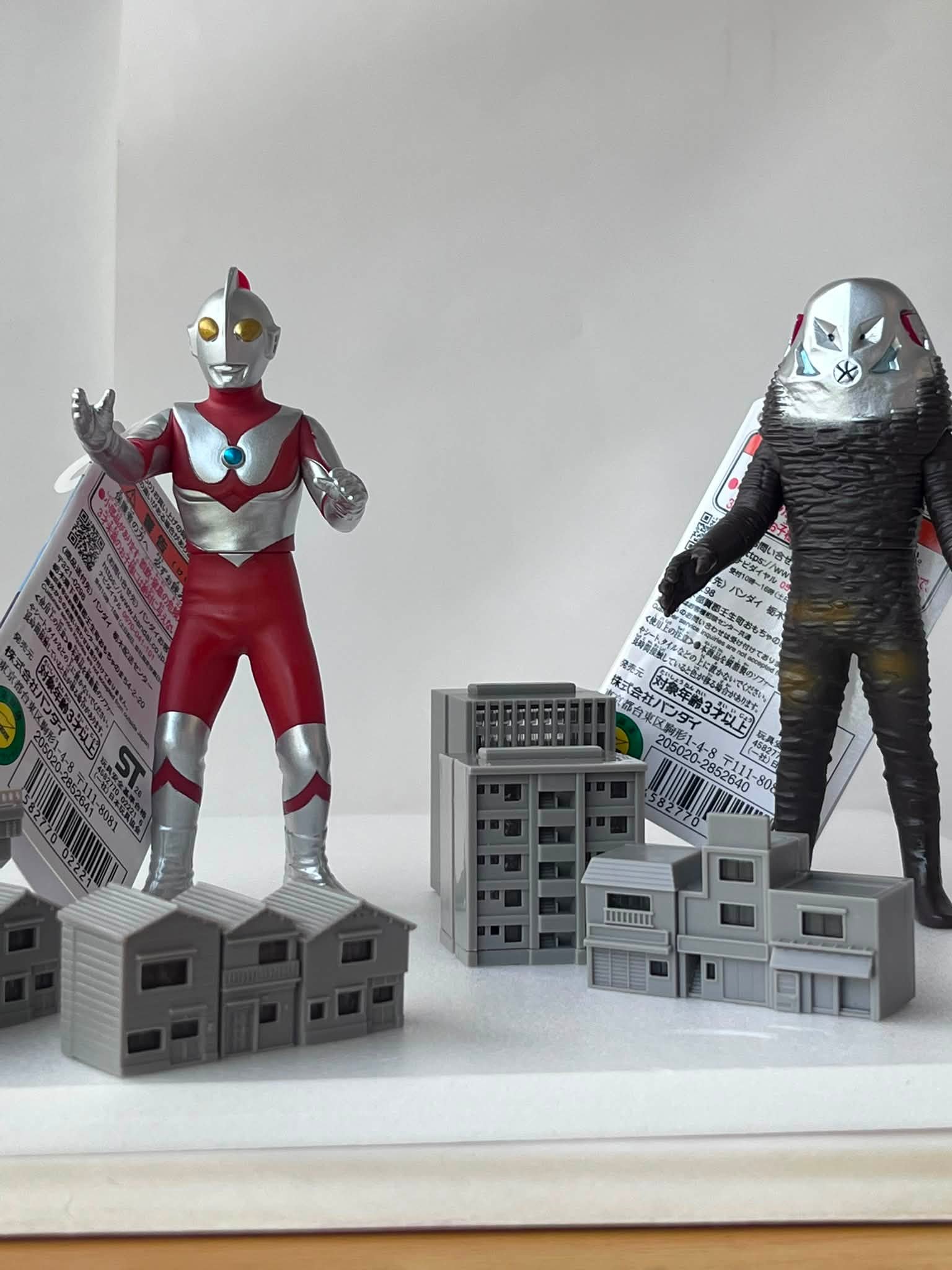 ウルトラマン1973ver.&凶悪宇宙人ザラブ星人のソフビをGETしました