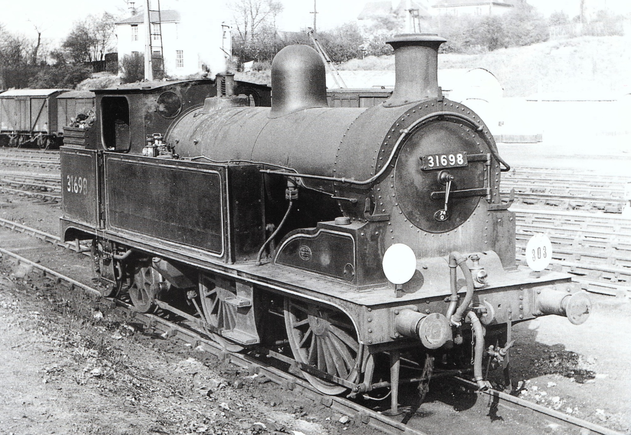 Rail Thing - REAL Trainspotting (1945-1968) | Elderly Wainwright 0-4-4T ...