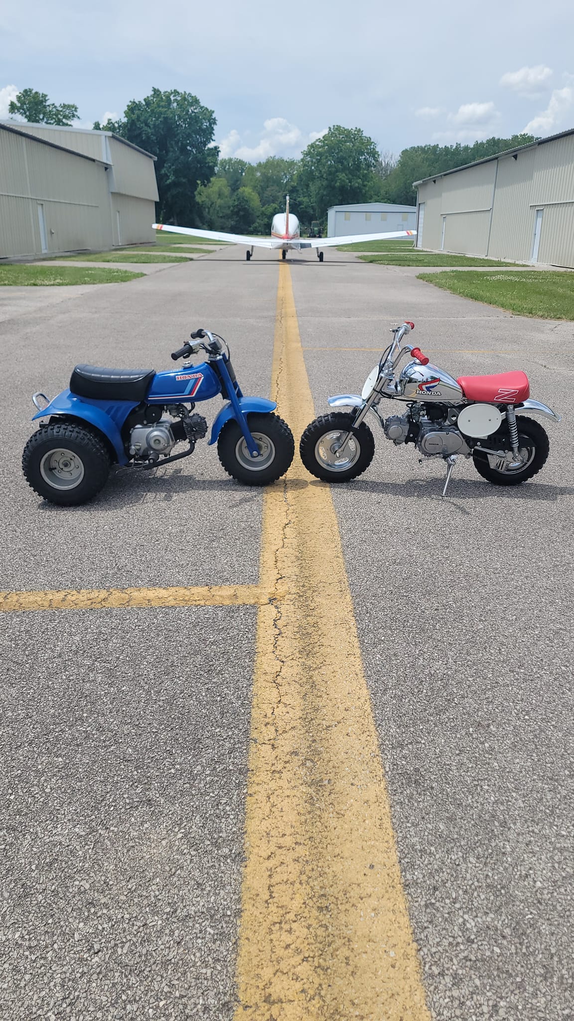 Some of my Sweet Vintage Hondas I'm bringing down for Sale. Got