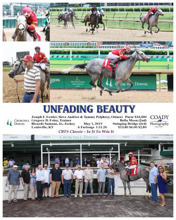 Greg Foley Racing Stable - Unfading Beauty gets career win #3 for a ...