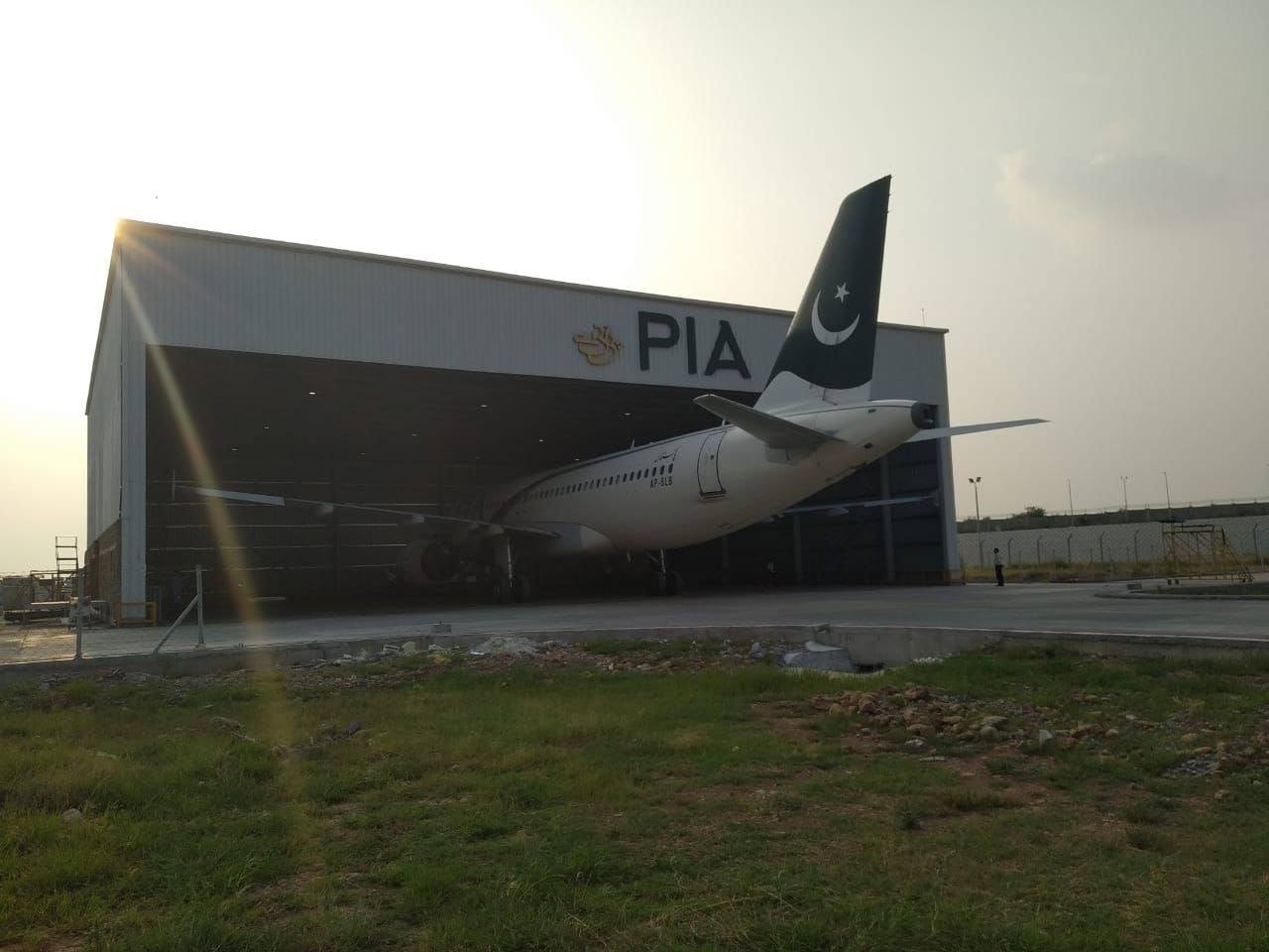 First complete A check maintenance... - Developing Pakistan