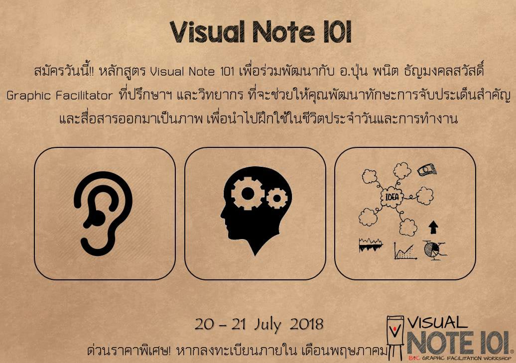 BVC Asia - VISUAL NOTE 101 พัฒนาทักษะการคิดเป็นภาพ กับ BVC... | Facebook