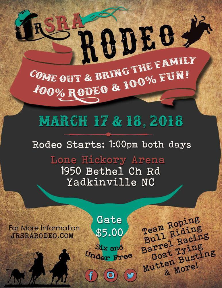 Jr Southern Rodeo Association Special Events and Updates