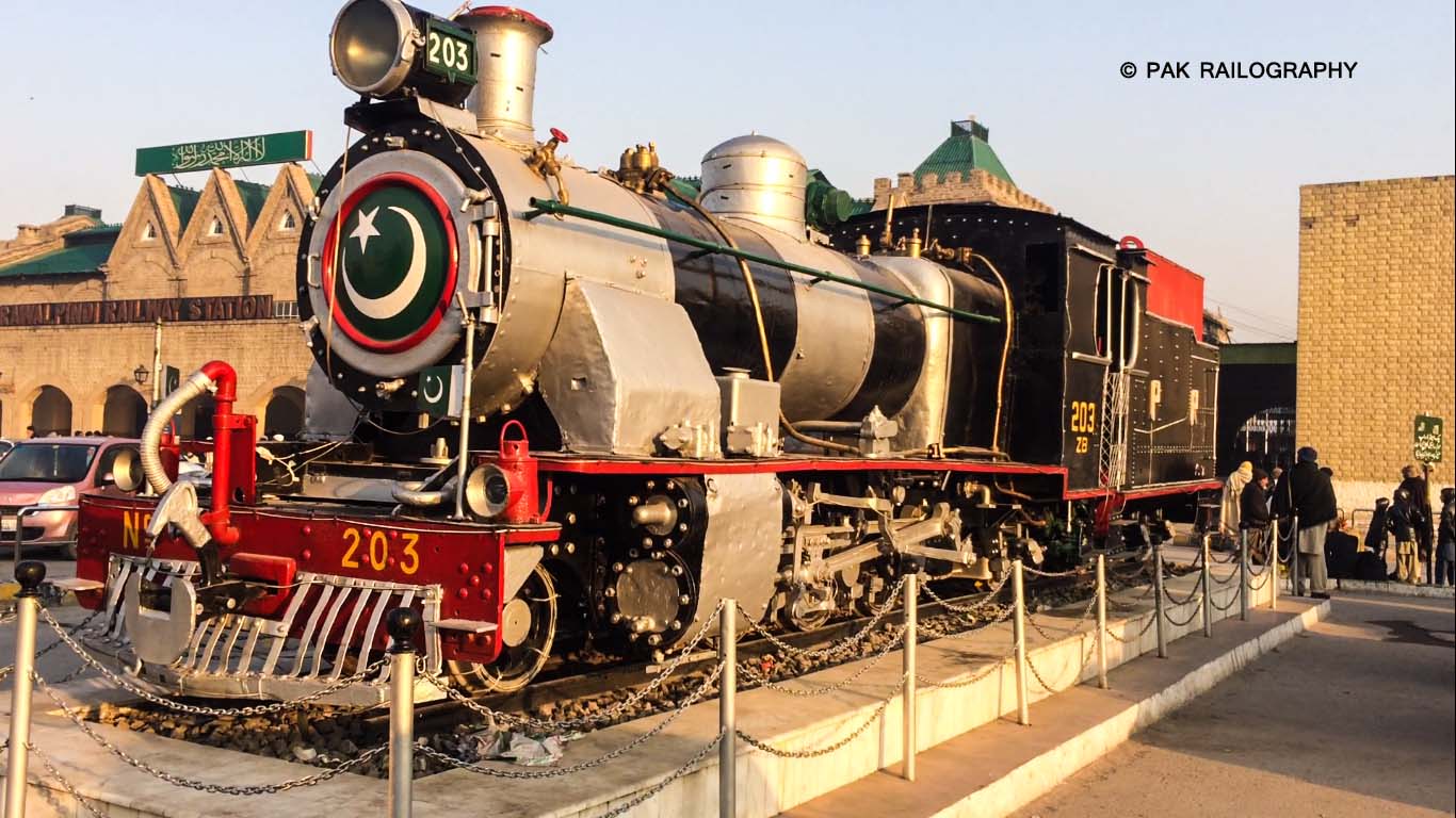 Pak Railography - Steam locomotive on display at... | Facebook