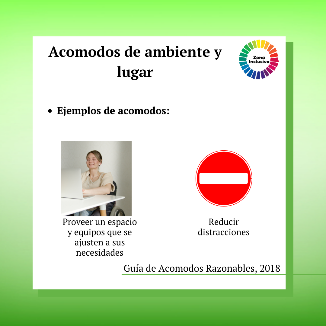 Zona Inclusiva - ¿Qué son los acomodos razonables de...