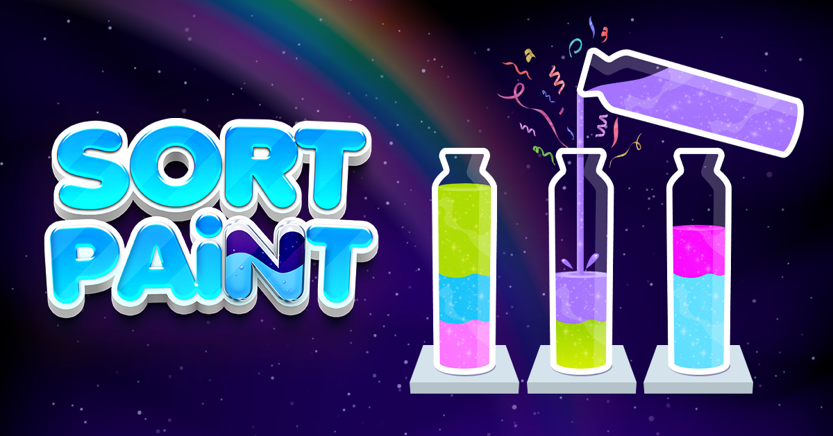 Sort Paint: Water Sorting Game