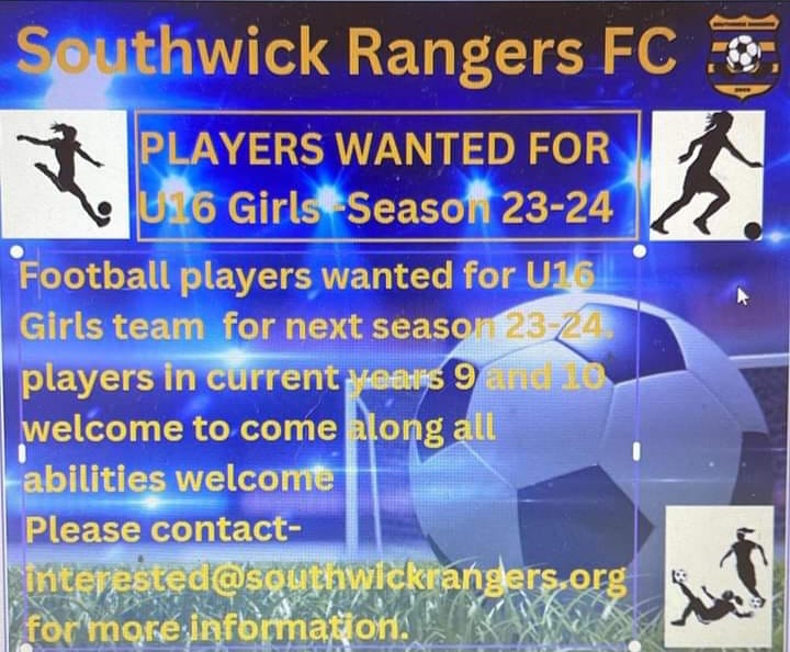 The Newer Shoreham by sea group | Southwick Rangers FC Under 16's girls ...