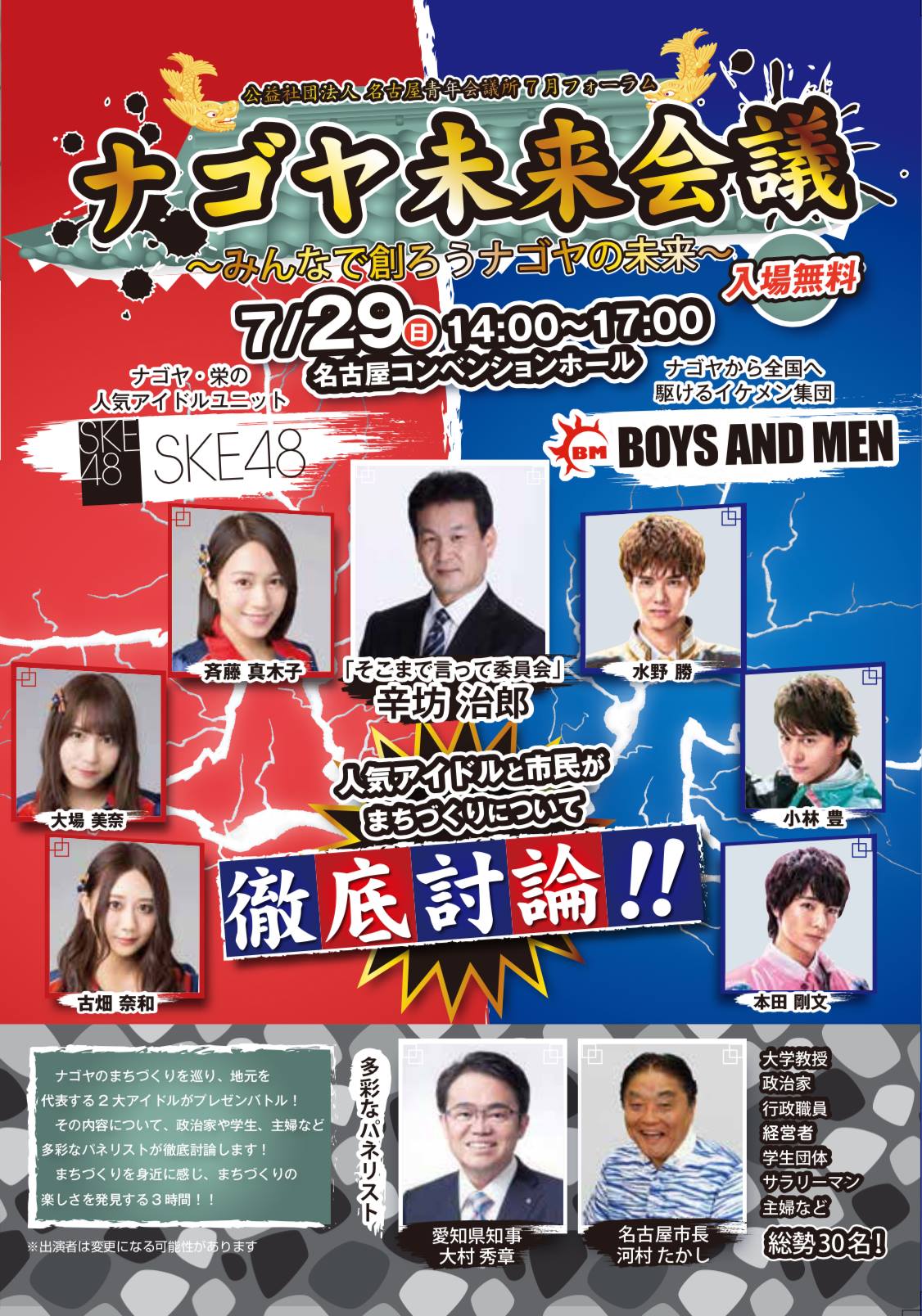 ナゴヤ未来会議 Home Facebook