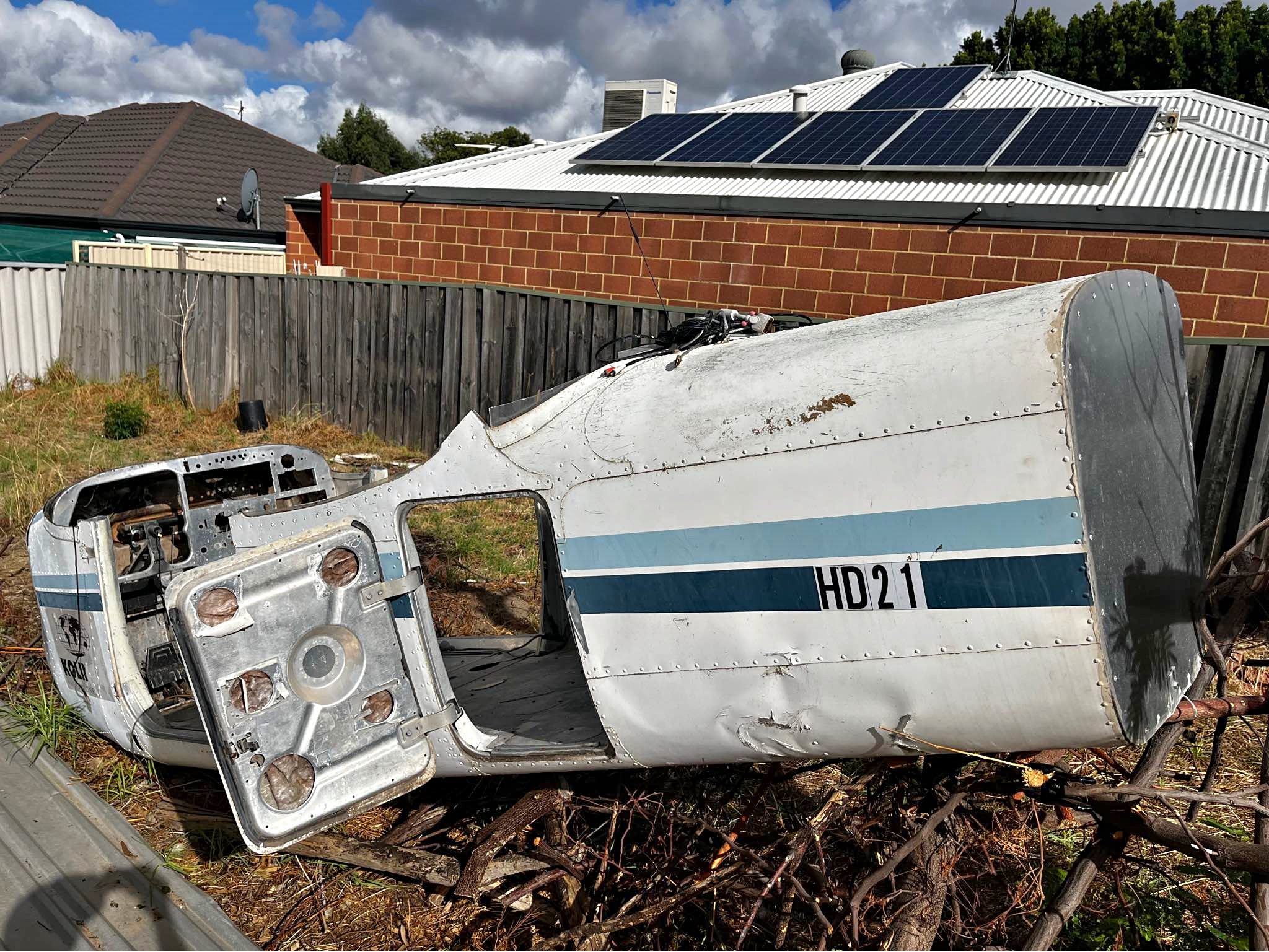 Aircraft Fuselage Shell – Cockpit + Tail Section (Art / Film / Display ...