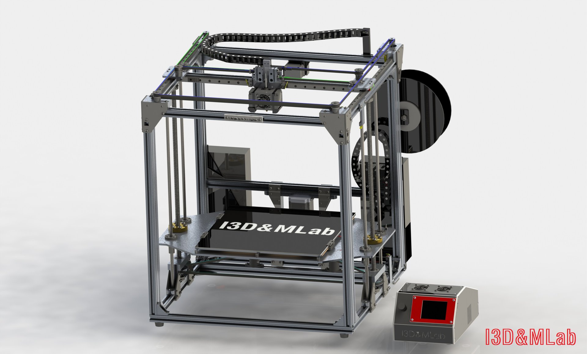 I3D&MLab - Tronxy X5S 3D printer upgraded with the...