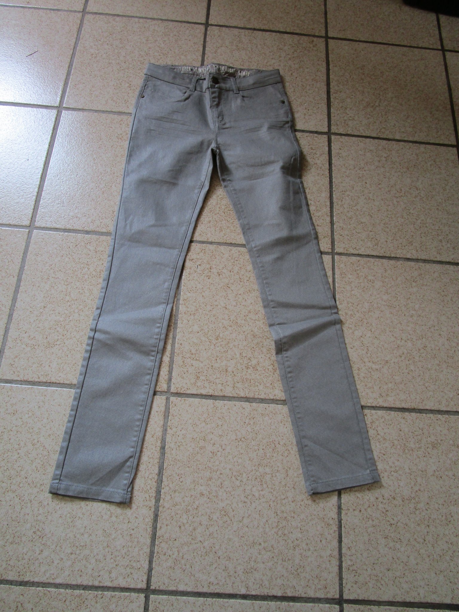 Jean Skinny Fille Enfant The Children's Place - Taille 12 - Stretch Réglable - Occasion TB état