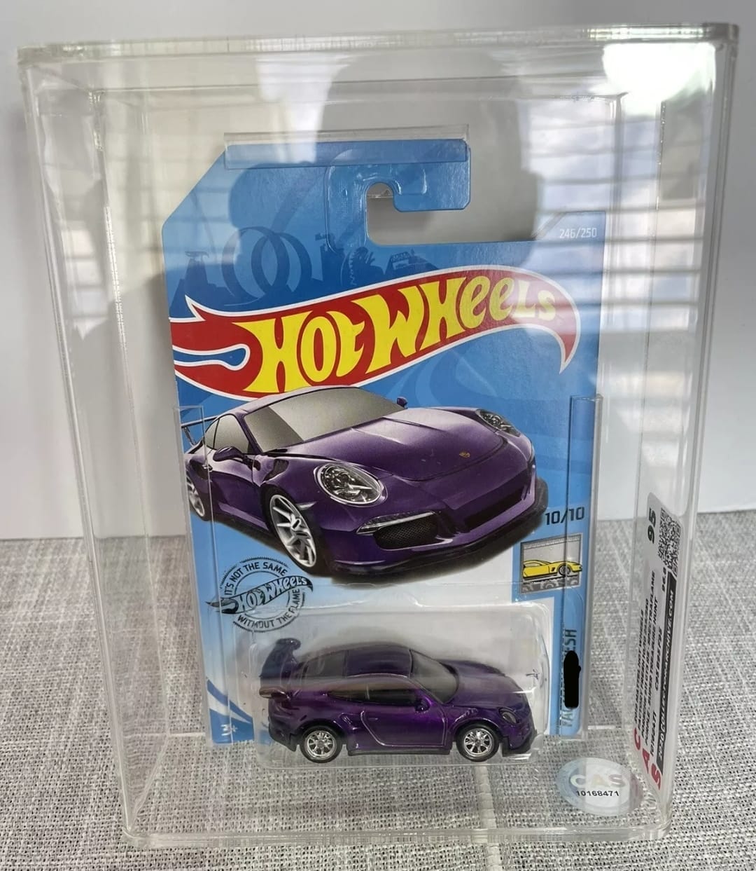 Hot Wheels Porsche 911 GT3 RS Purple Super Treasure Hunt Chase w