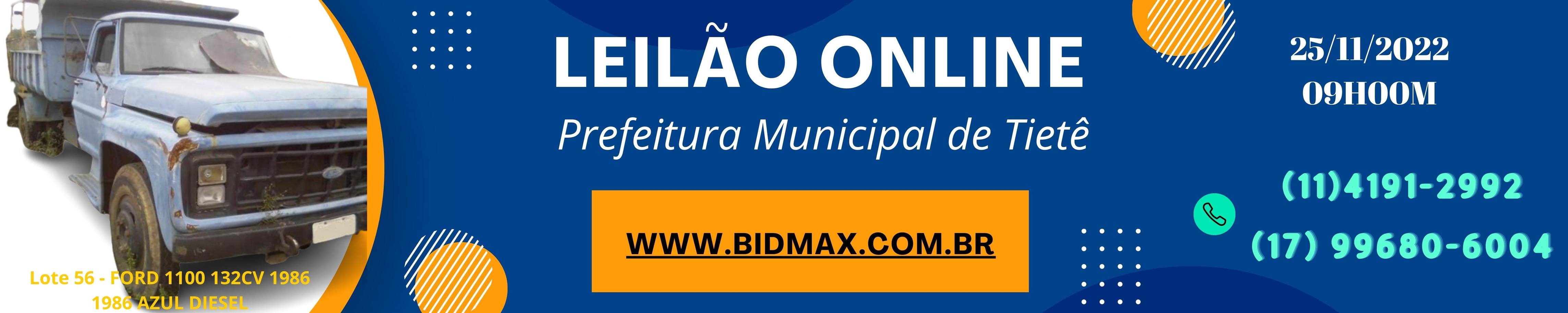 BidMax Leilões | Votuporanga SP