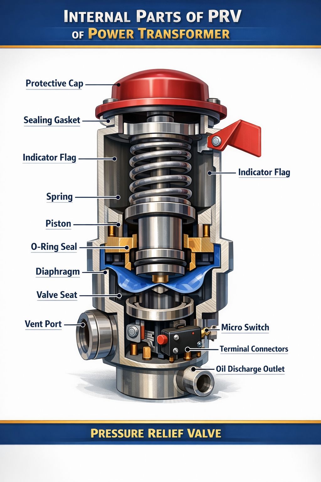 Chanchal Singh - Inside the Pressure Relief Valve (PRV) of... | Facebook