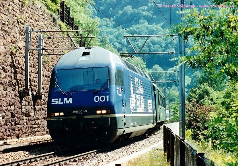 Berne-Lotschberg-Simplon railway electric locomotive BE 5/7