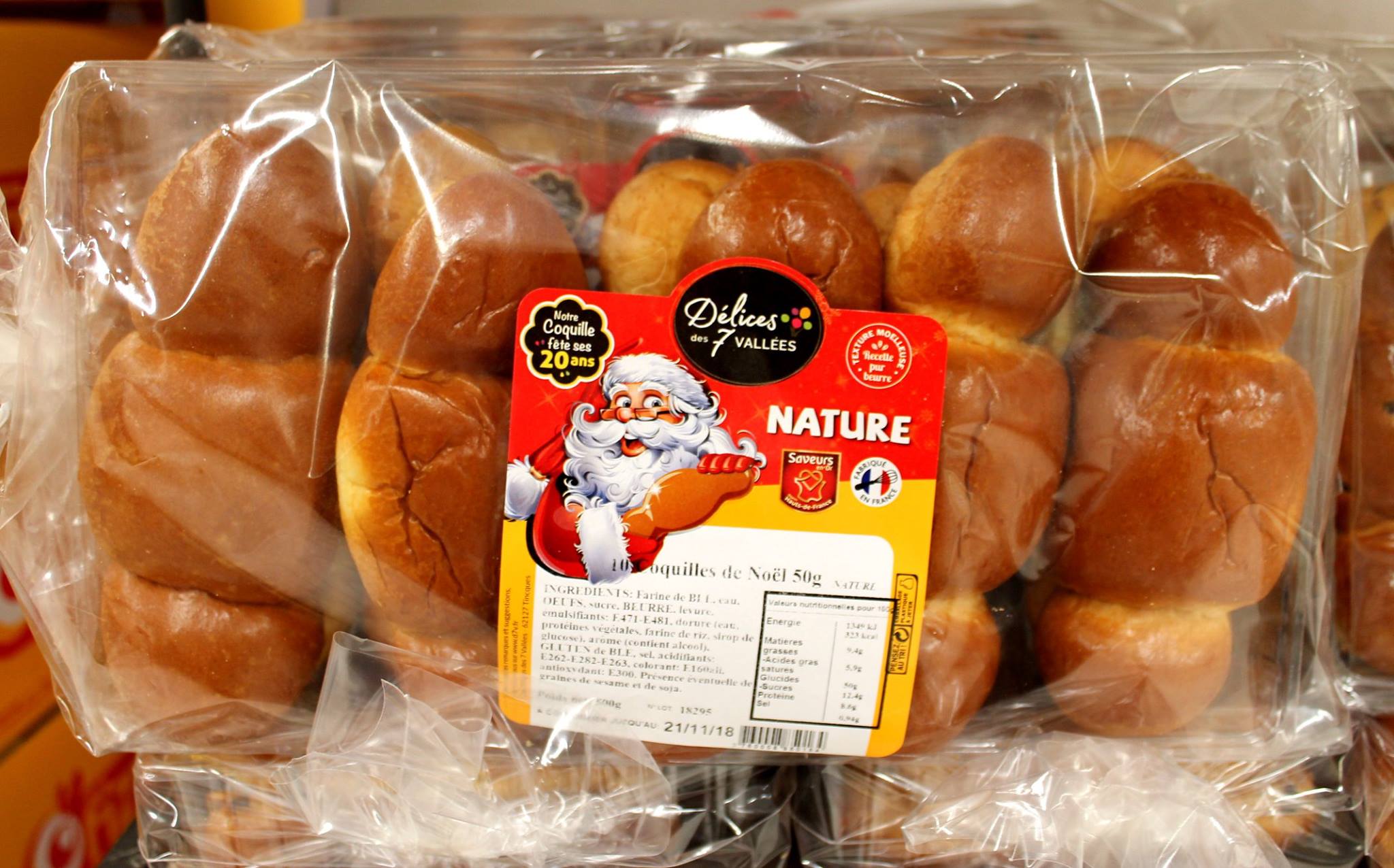 Coquille De Noël Les Délices Des 7 Vallées