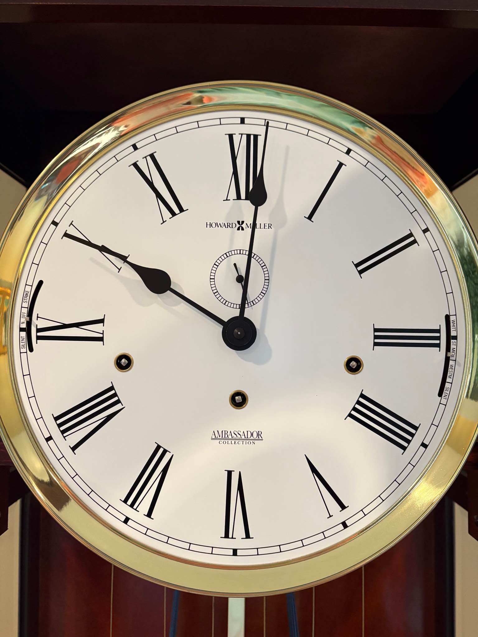 Howard Miller Ambassador Grandfather Clock - Grandfather Clocks ...