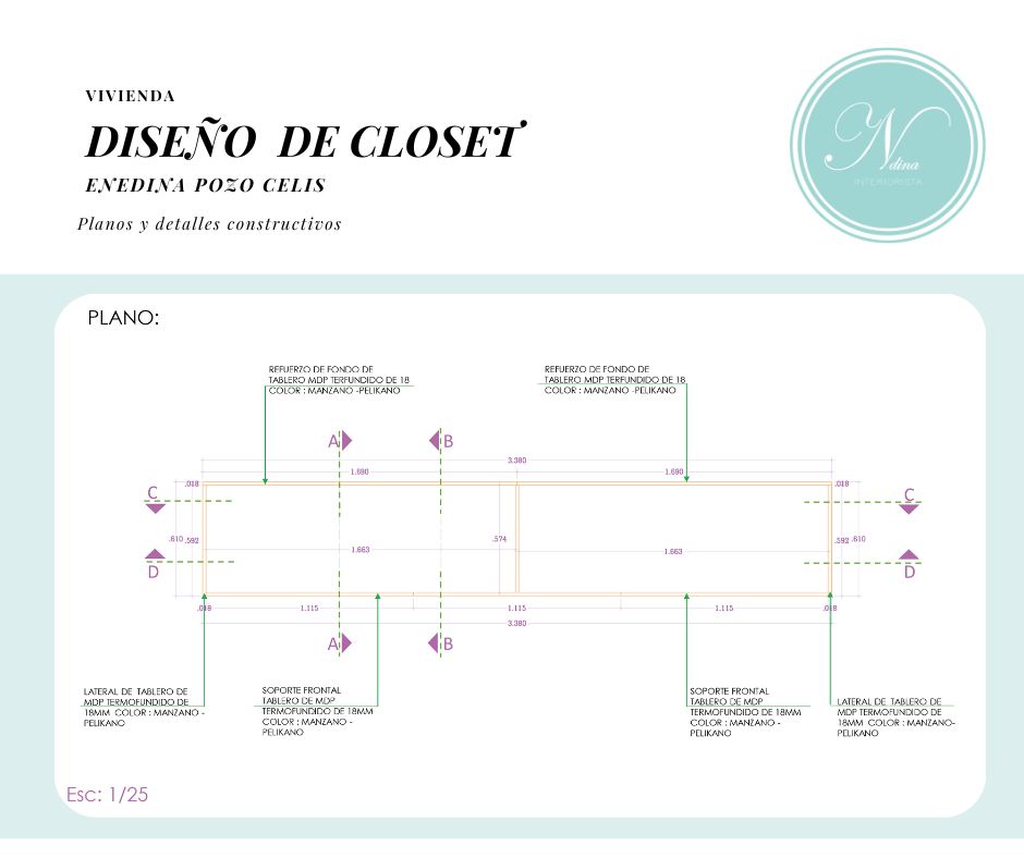 Proyecto de diseño de... - Ndina - Estudio de Interiorismo