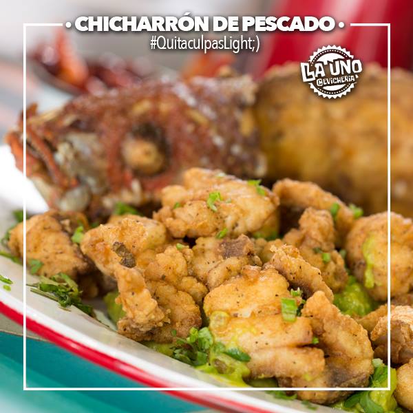 CHICHARRON DE PESCADO: Nunca unos... - La UNO Cevichería | Facebook