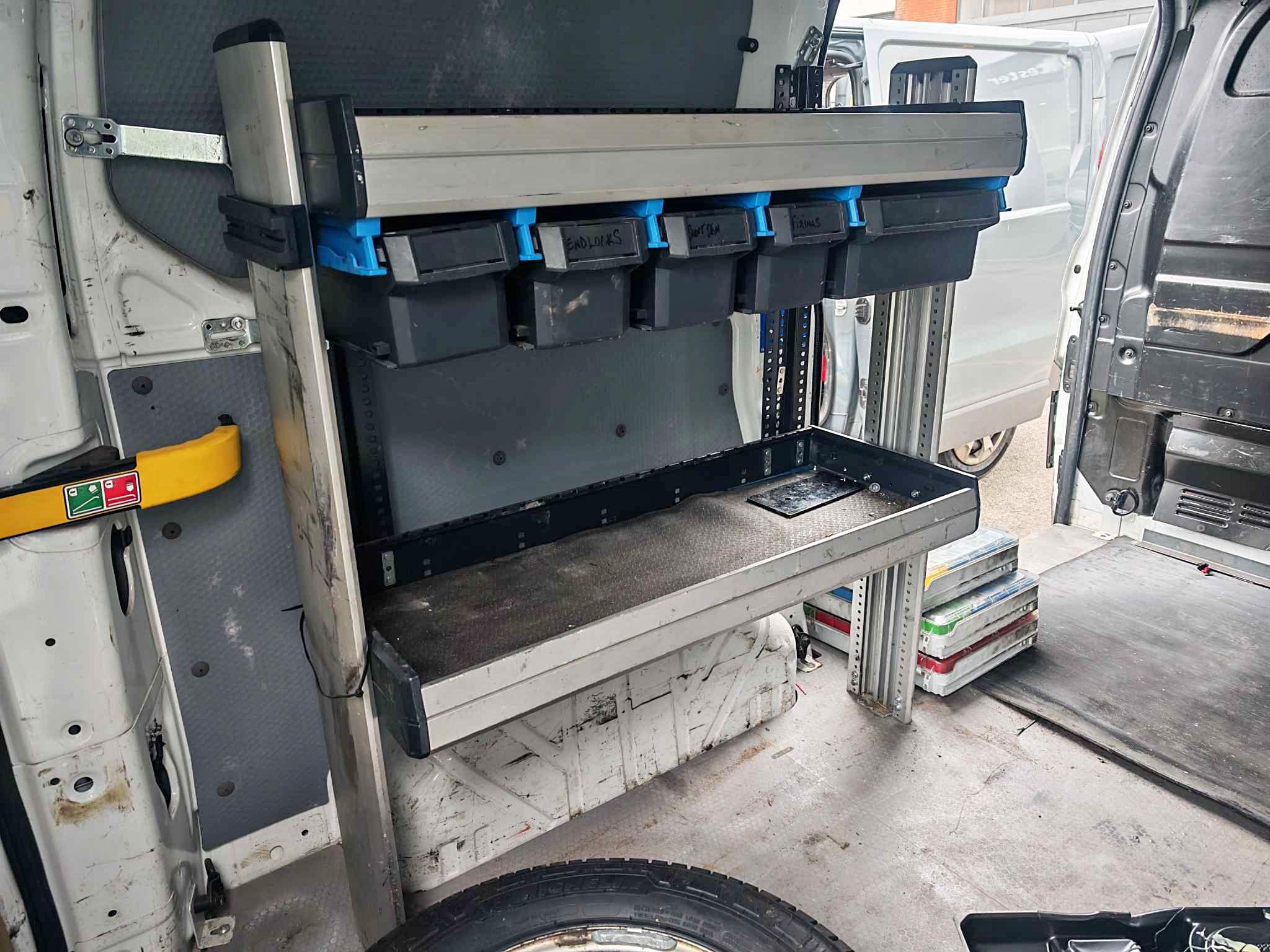 Sortimo SR5 transit custom racking - Tool Boxes, Belts & Storage ...