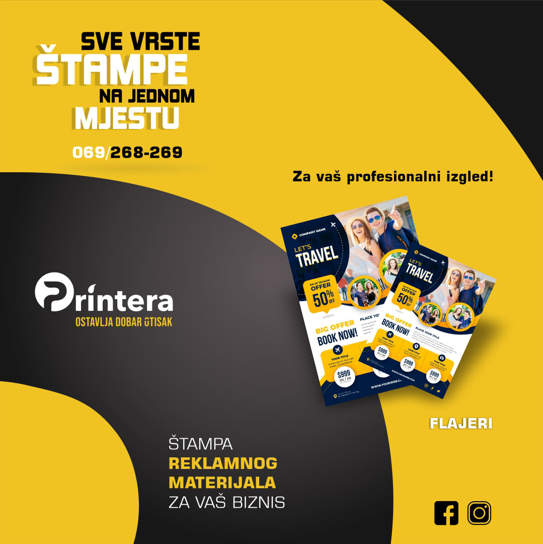 Printera.Me - ŠTAMPA REKLAMNOG MATERIJALA Brošure,... | Facebook