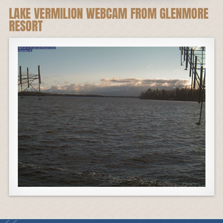It looks like ice... Glenmore Resort Lake Vermilion, MN Facebook