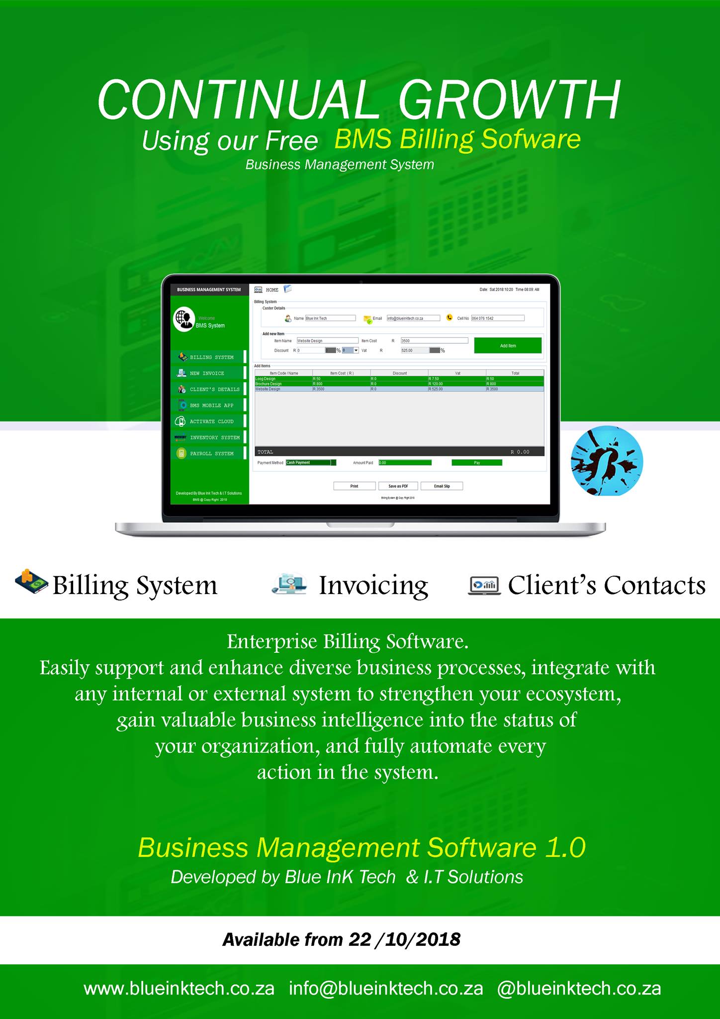 Blue ink Tech & I.T Solutions | Johannesburg