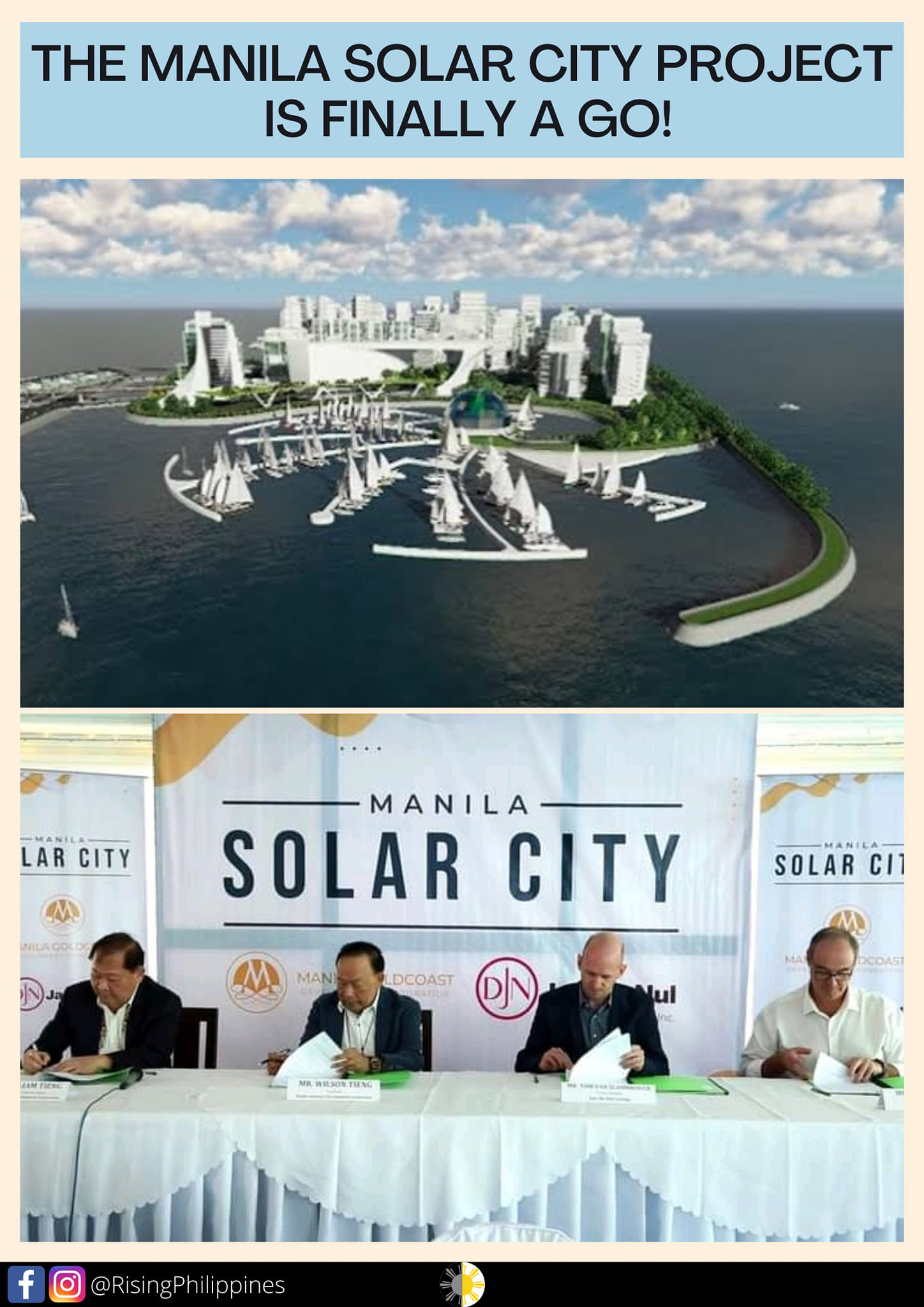THE MANILA SOLAR CITY PROJECT IS... - Rising Philippines | Facebook
