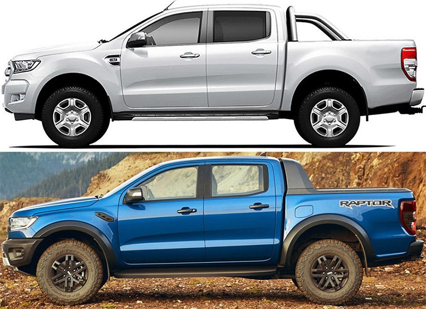 InfoAuto - #Ranger vs. #RangerRaptor: ¿Cuáles son sus...