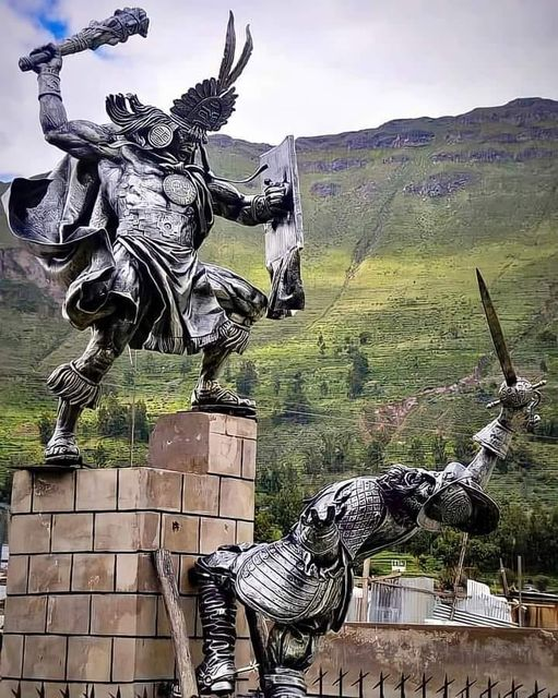Casas Increibles - Monumento al guerrero inca Cahuide : En 1536, poco ...