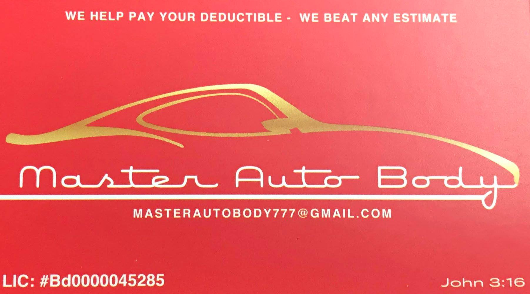SI TUVO UN ACCIDENTE CON SU... - Master Auto Collision | Facebook