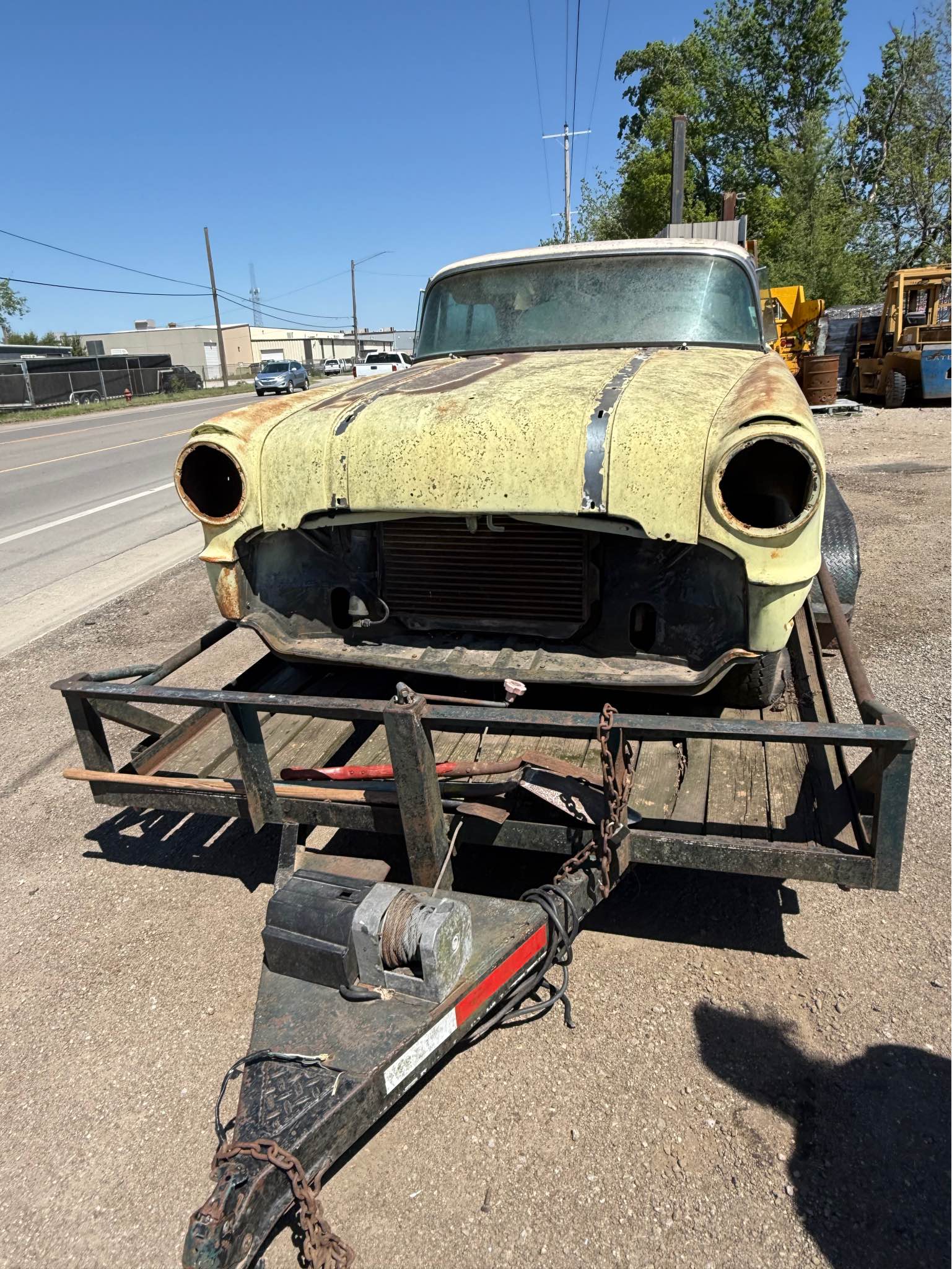 56 Pontiac Chieftain and trailer - Commercial Trucks - Wichita, Kansas ...