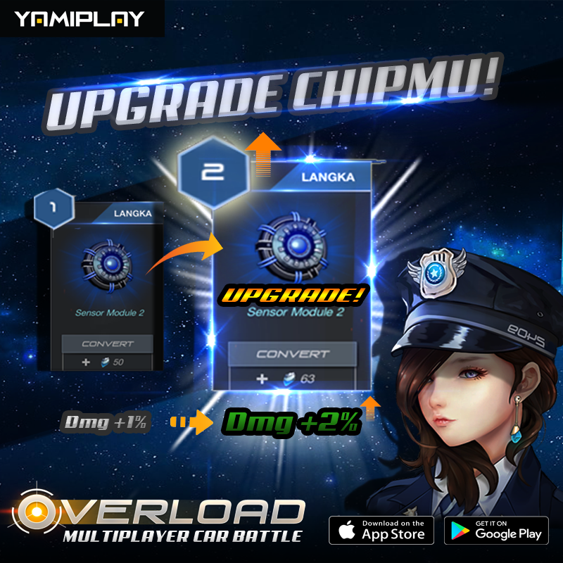 Overload Indonesia - ⚙️Upgrade Chip⚙️ Yuk perkuat mobilmu dengan meng ...