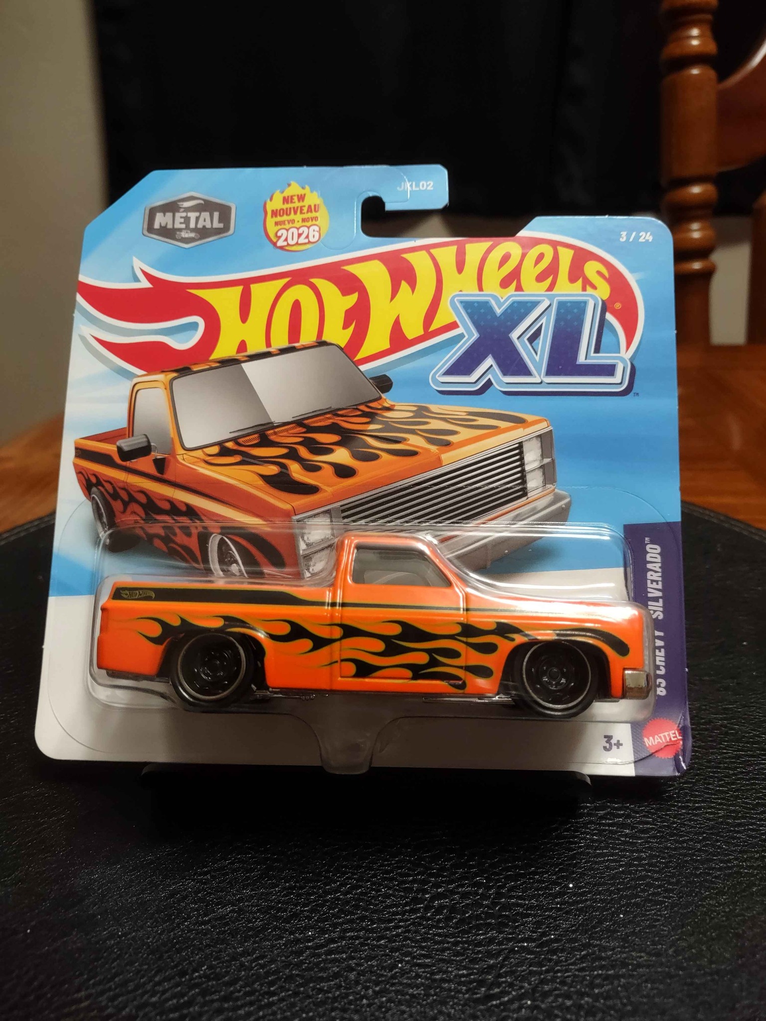 New to the collection Hot Wheels 83 Silverado 2024 Japan Convention