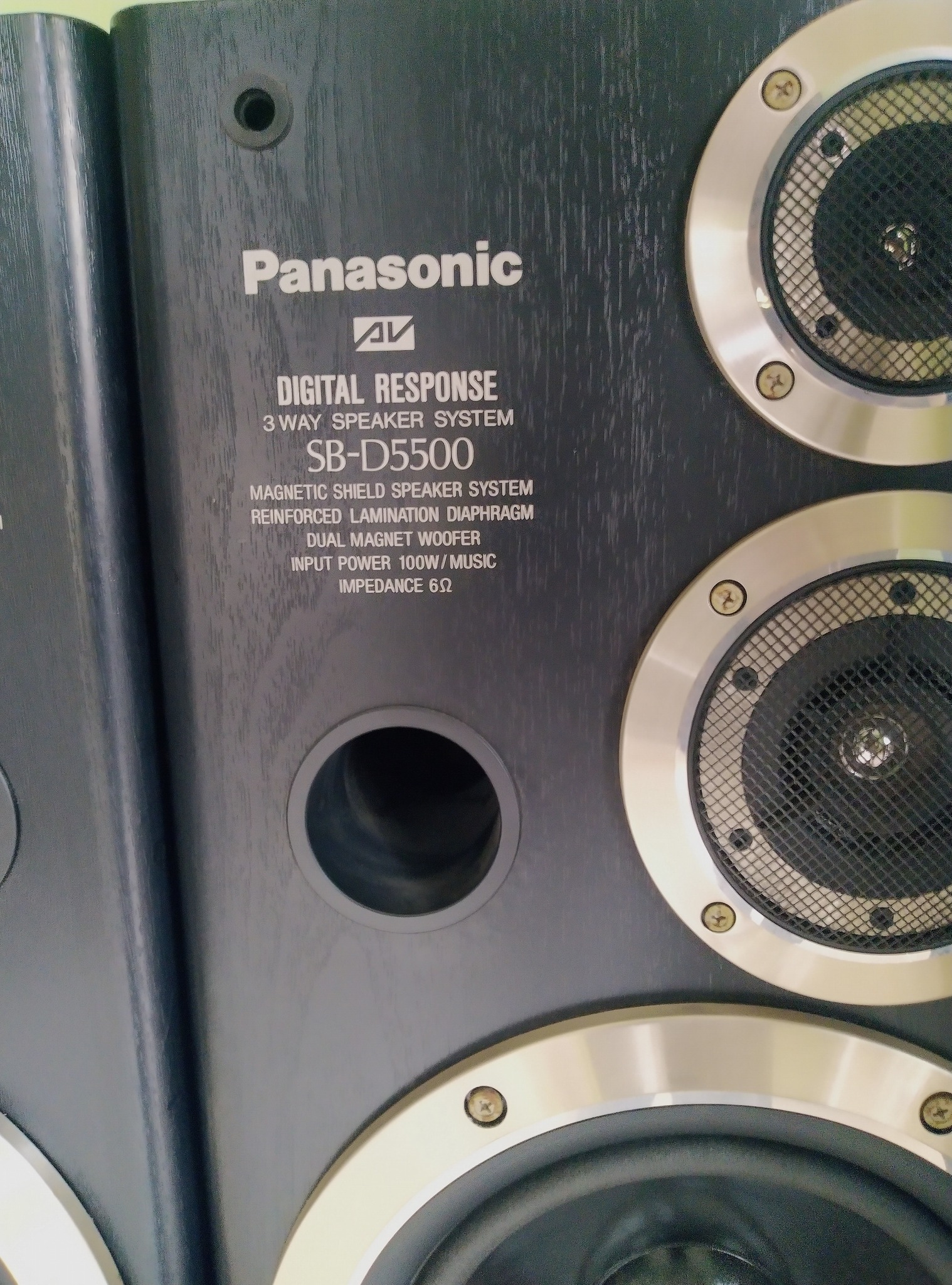 🔥 **FOR SALE – Panasonic SB-D5500 Digital Response 3-Way Speaker
