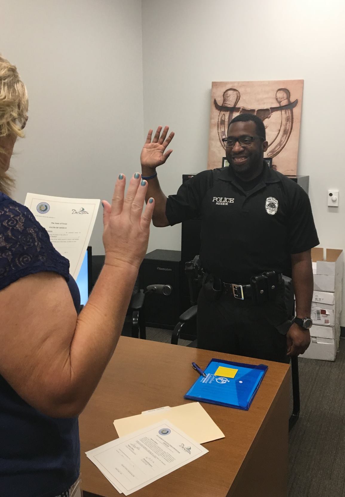 LOOK WHO'S BACK! Officer... - Denison Texas Police Department | Facebook