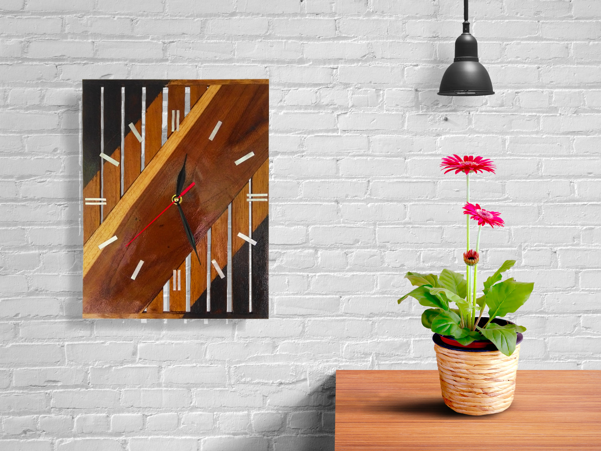 Helar - Wooden Wall Clock🕐😍 Made in Sri Lanka. Simple and...