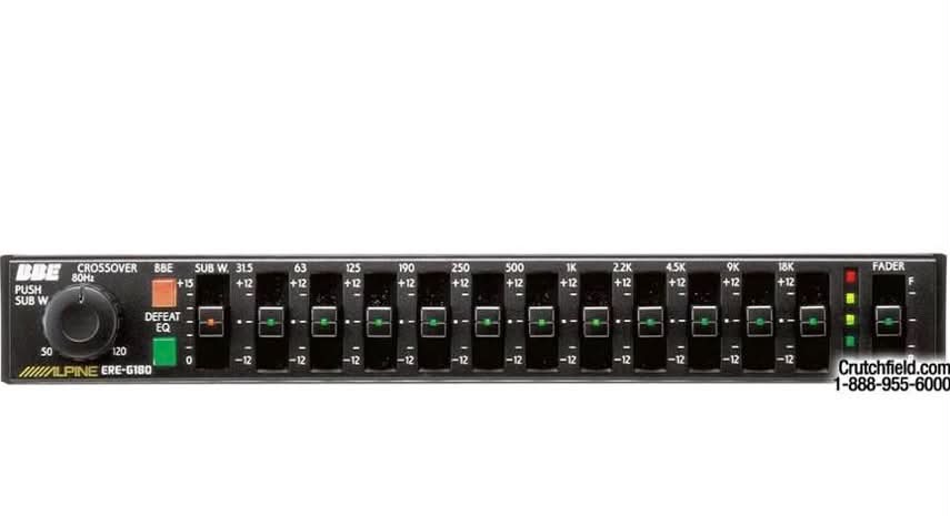 Can I combine TDA-7537J head unit with ALPINE ERA-G150 equalizer