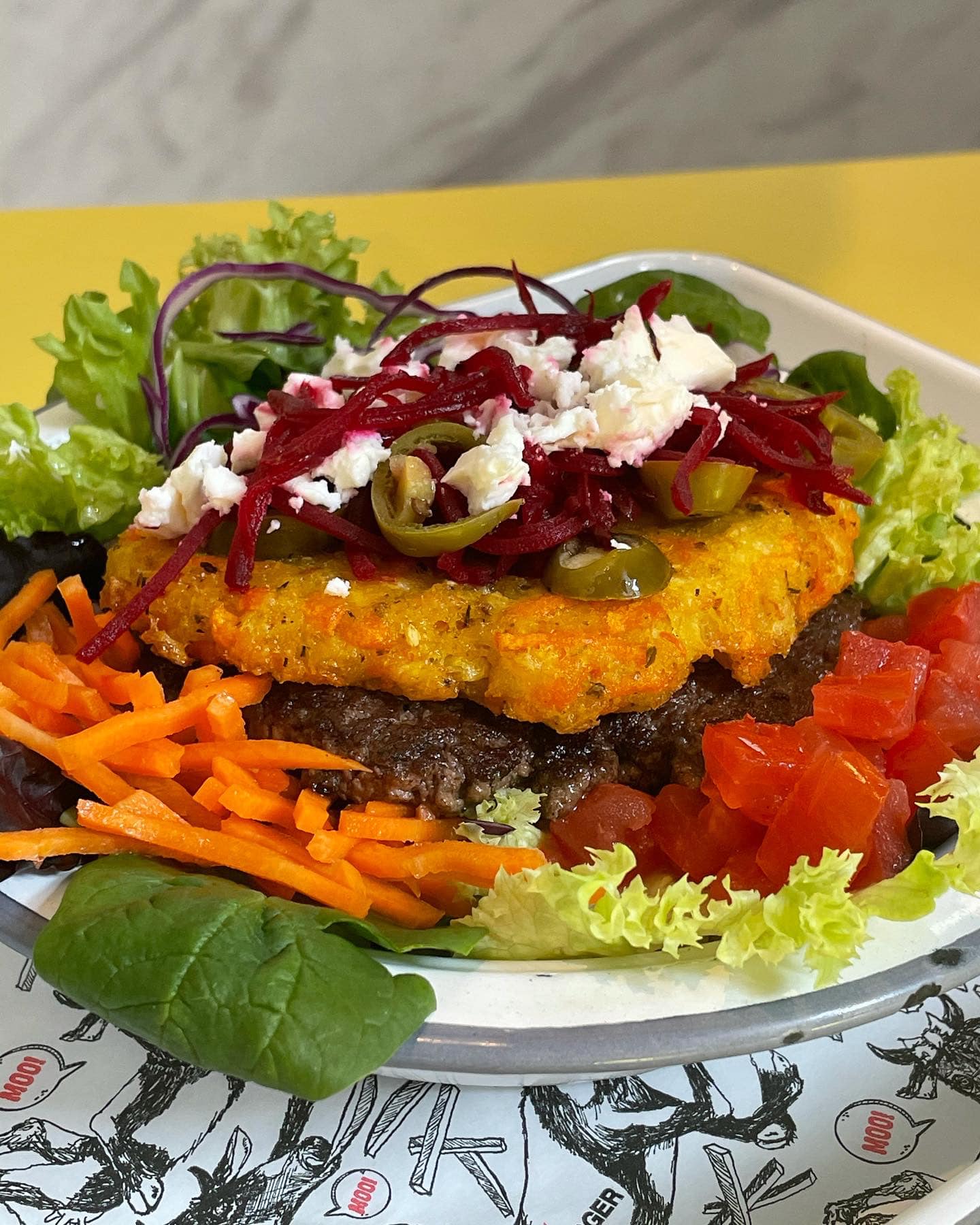 Omnom Burger - ⬇️ Beggy Bowl - Burger Bowl • Beef-