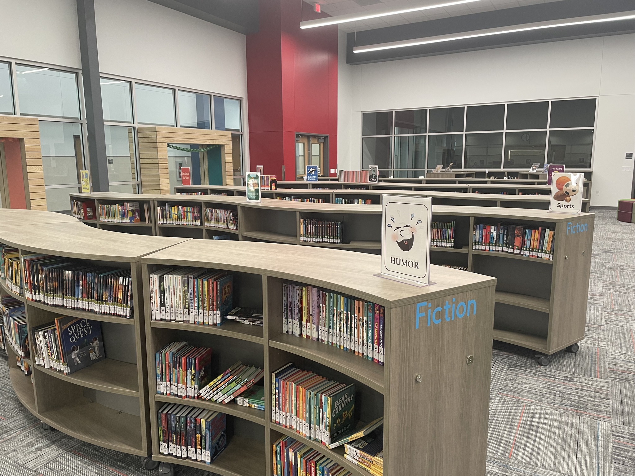 James L. Burrell Elementary School Library | Temple TX