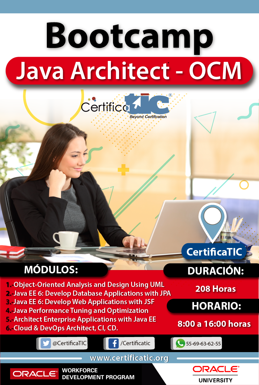Certificatic - 📌 Bootcamp Java Architect - OCM 📌 🙌... | Facebook