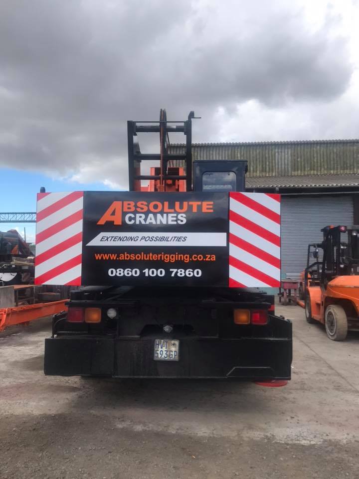Our Tadano TL300E mobile... - Absolute Rigging and Transport
