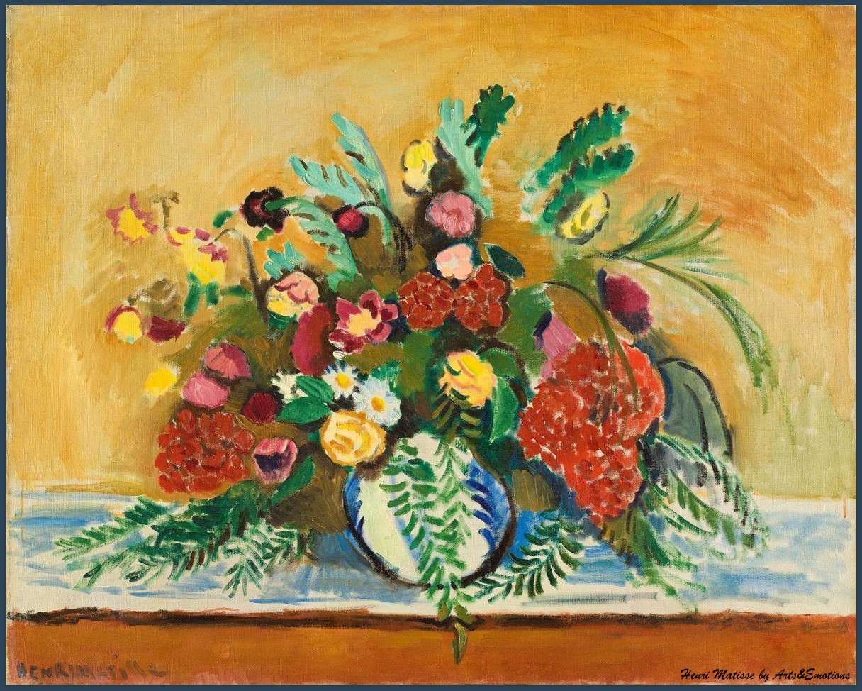 Henri Matisse, Vase of Flowers