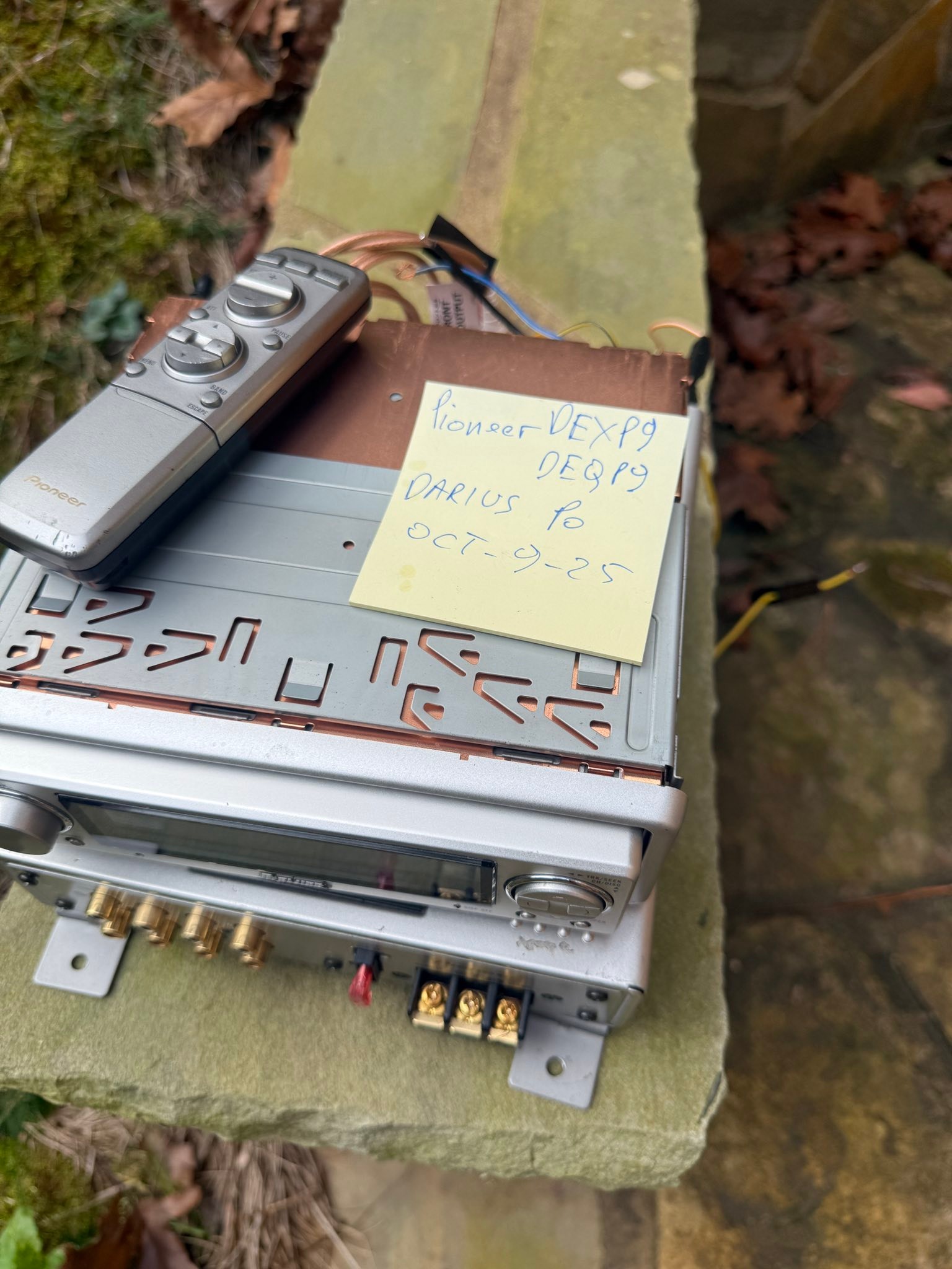 Pioneer Dex-P9 Deq-P9 set for sale