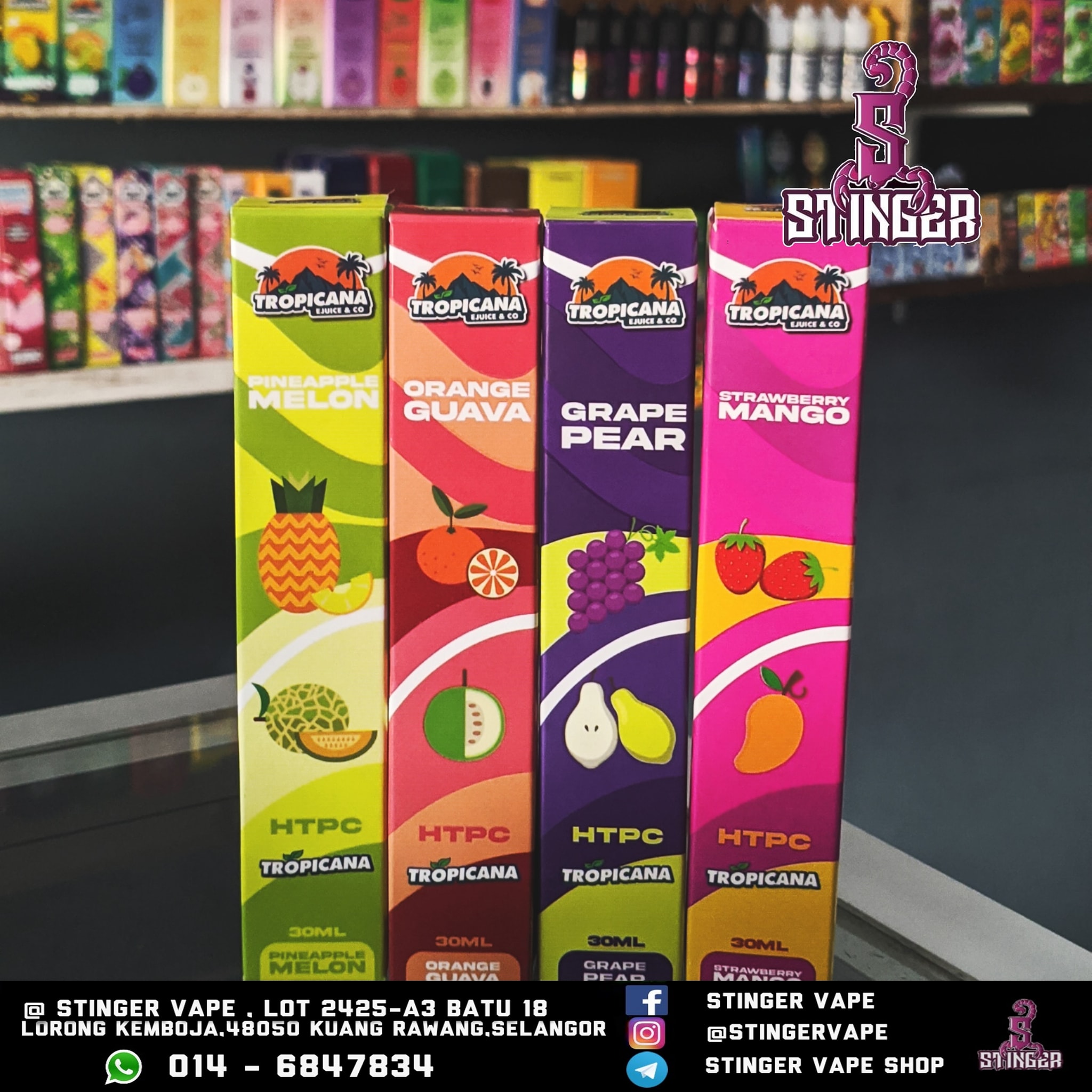 Stinger Vape - ‼️TROPICANA HTPC‼️...