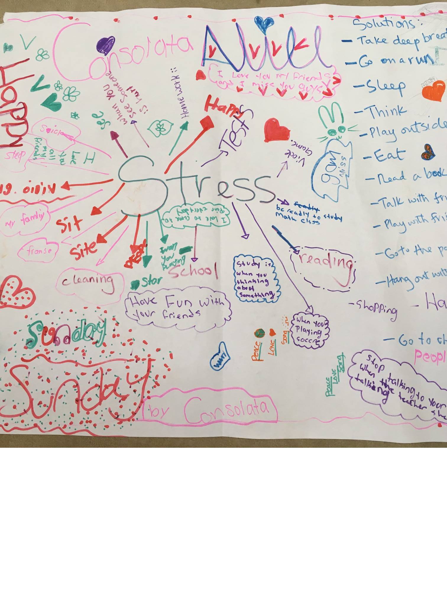 The Learners are learning about stress awareness and management. They ...