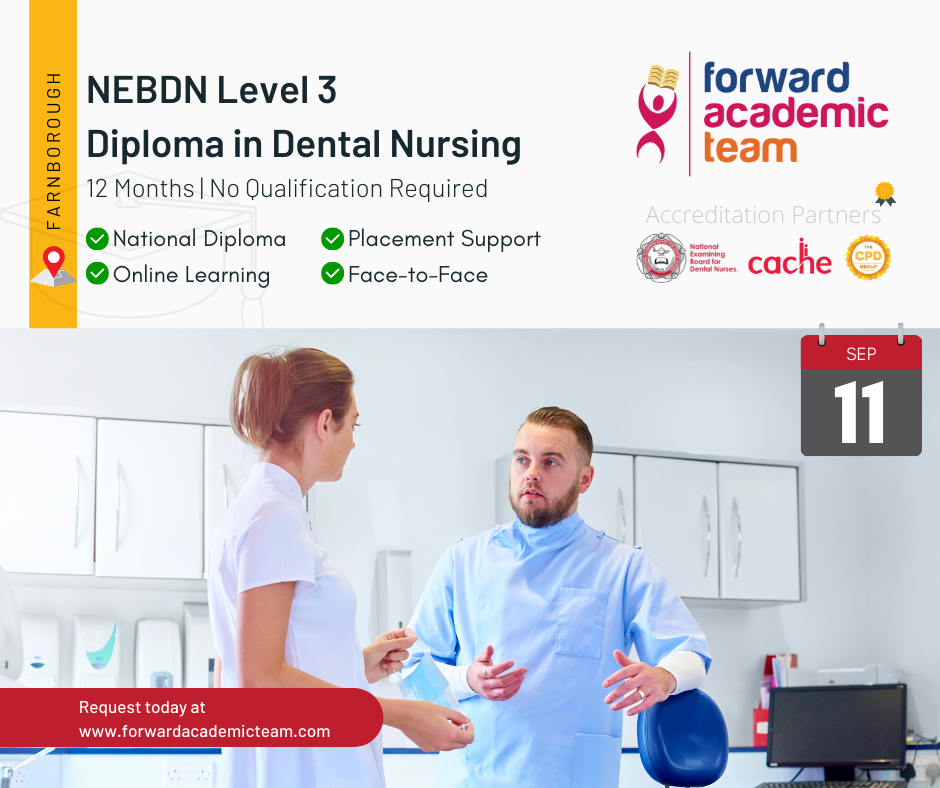New Class Date: 11th of September Dental Nursing Diploma with placement ...