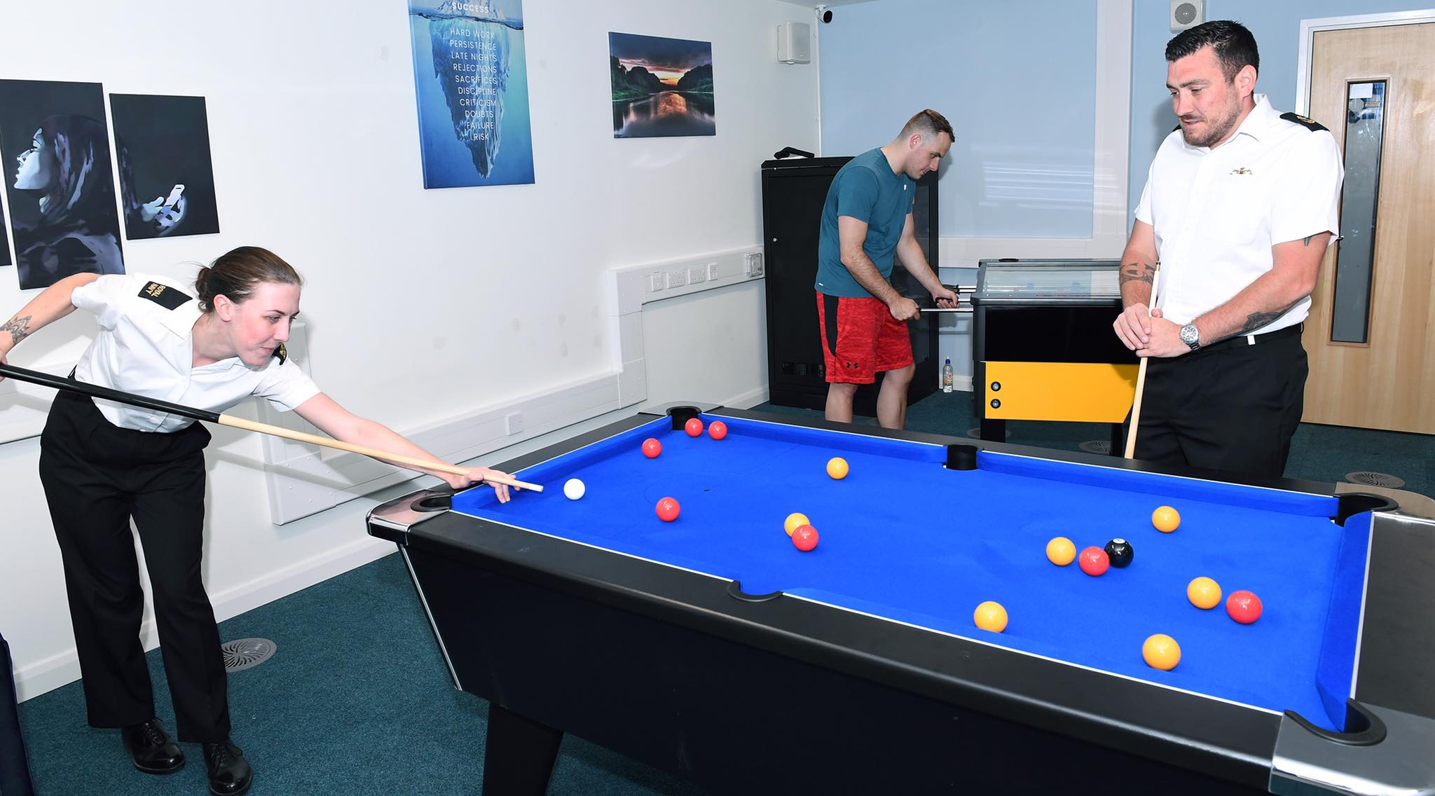 HMS Raleigh - An underused classroom at HMS Raleigh has...